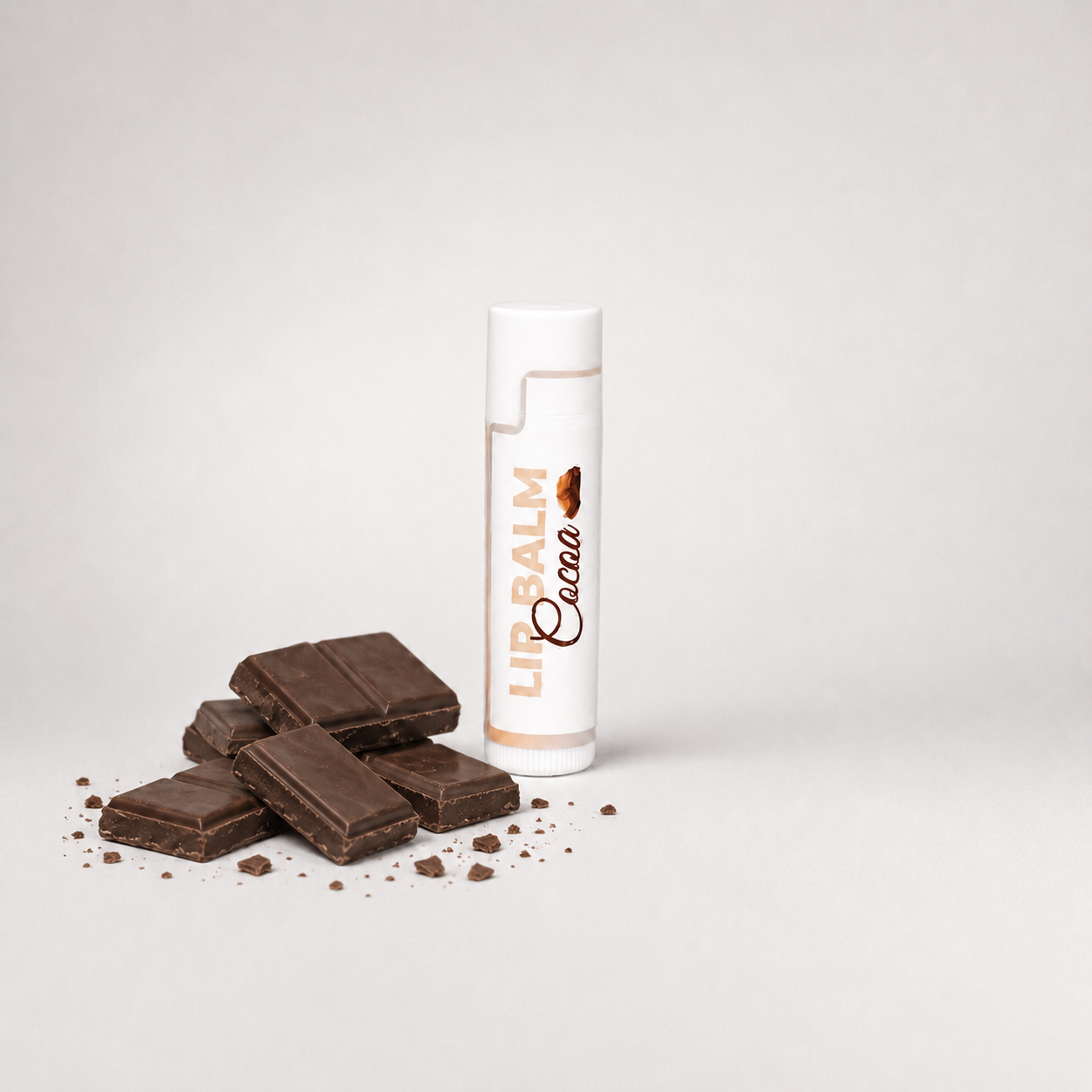 Cocoa and lanolin lip balm by Simple Soaps UAE