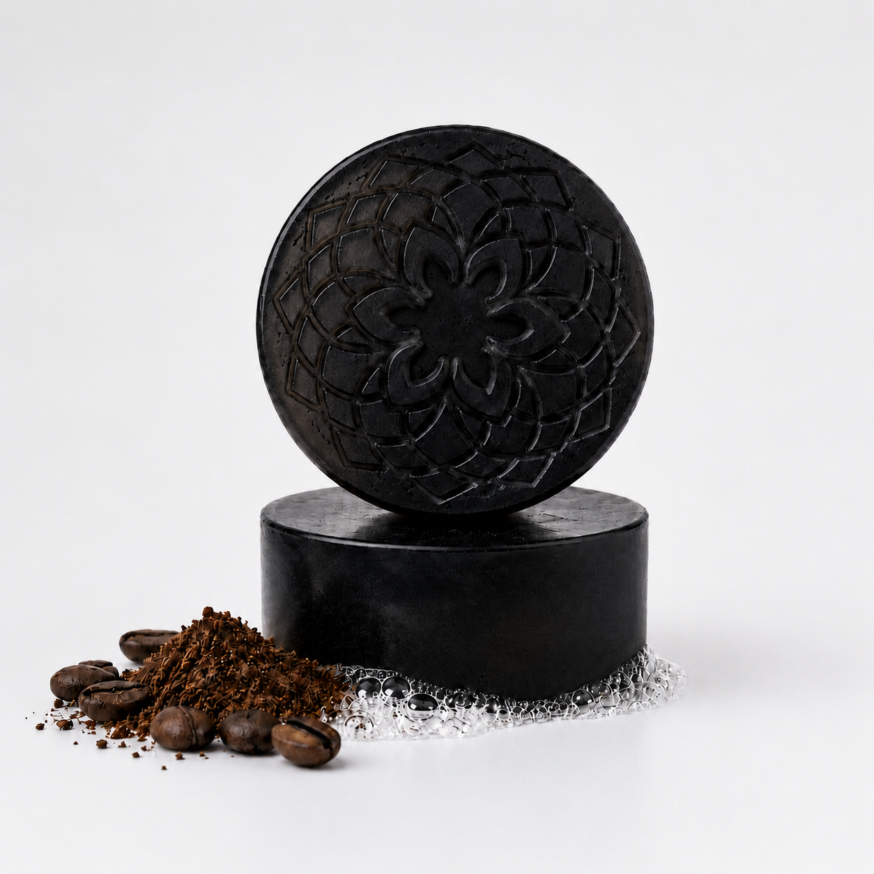 Coffee Brew handmade exfoliating soap bar by Simple Soaps UAE
