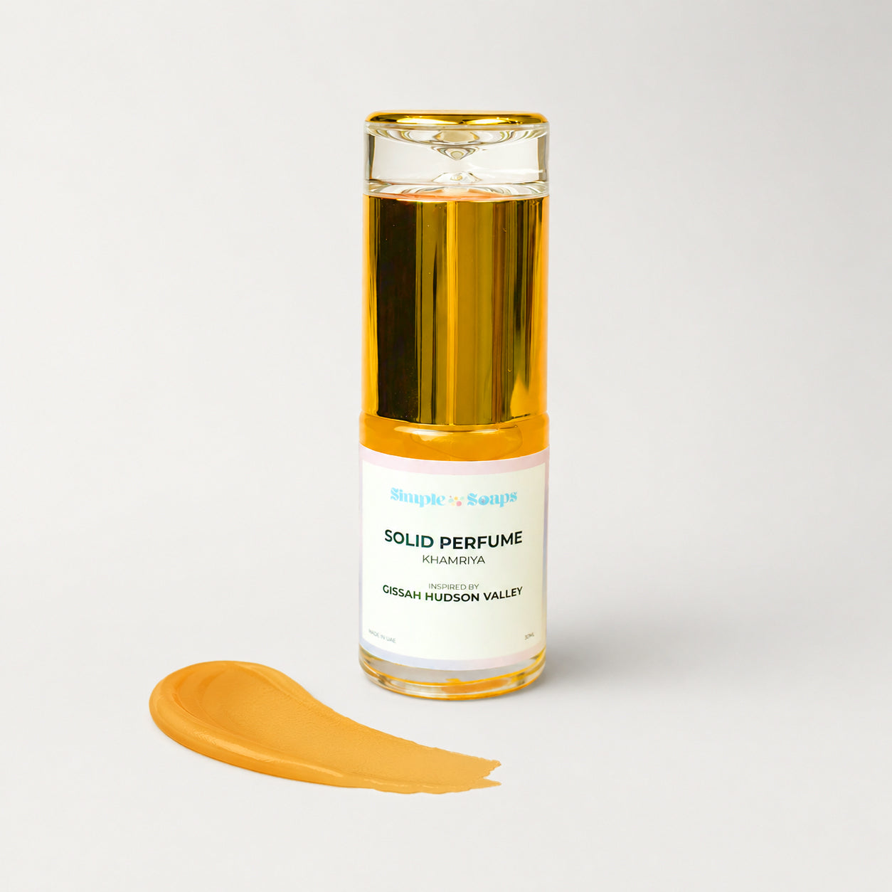 Gissah Hudson Valley inspired alcohol-free gel perfume by Simple Soaps UAE