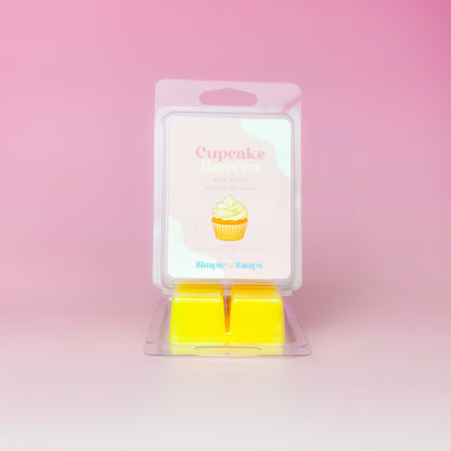 Cupcake Heaven wax melts close-up, handmade home fragrance UAE