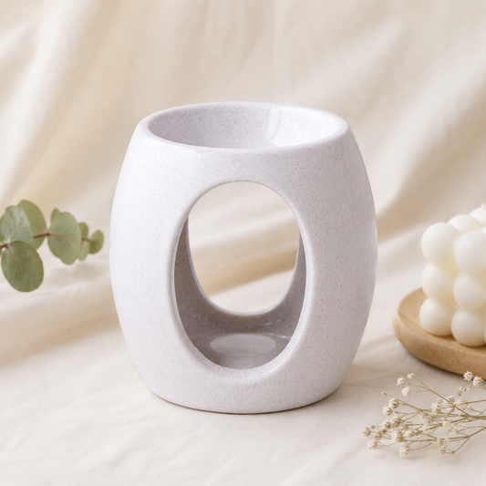 Arch-shaped ceramic wax melt burner by Simple Soaps UAE